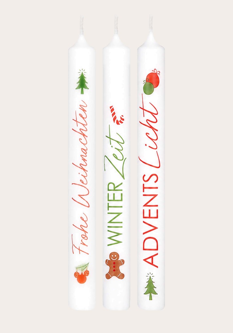 Stabkerzen Set 1 Winter 2026