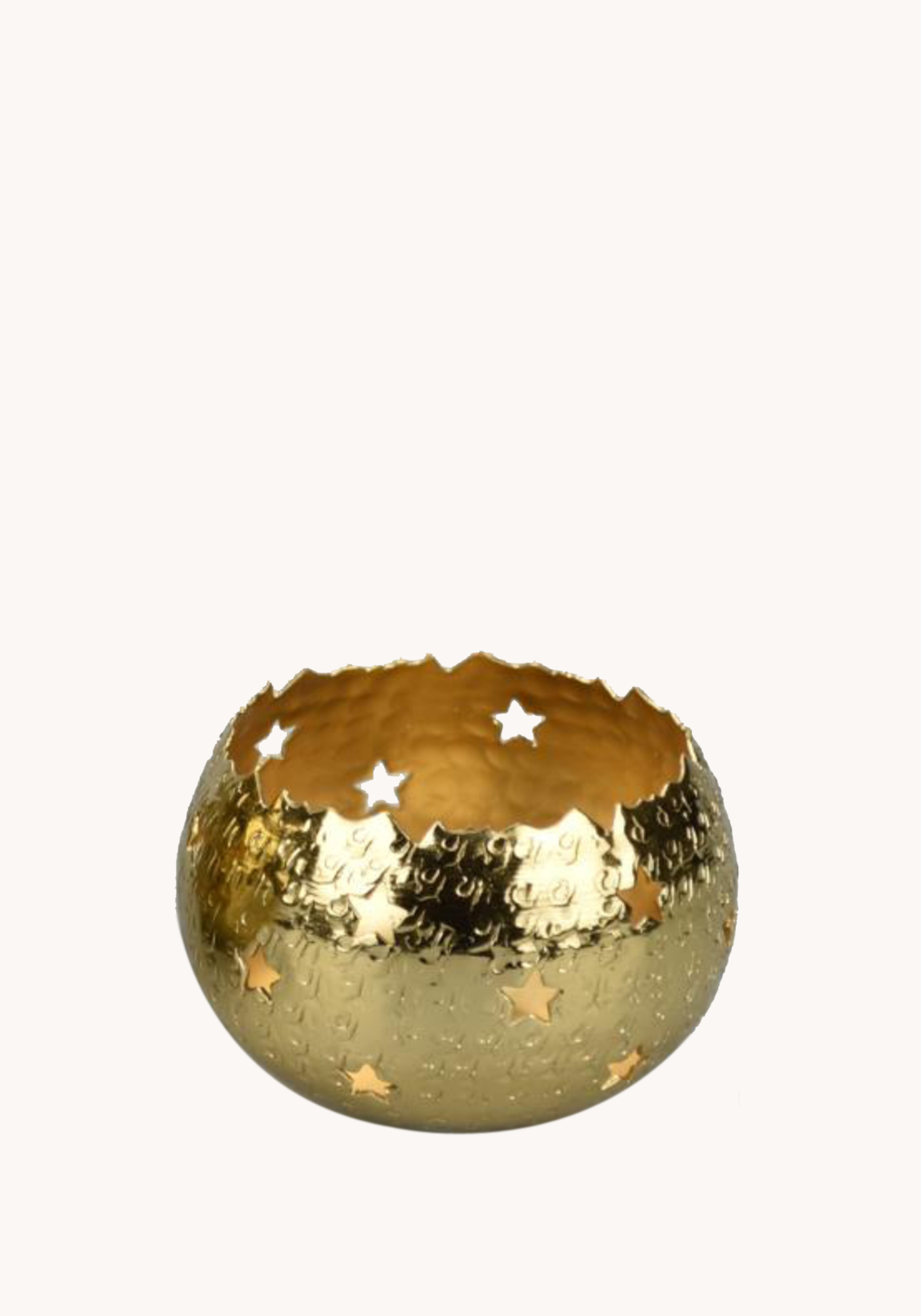 Teelichthalter gold