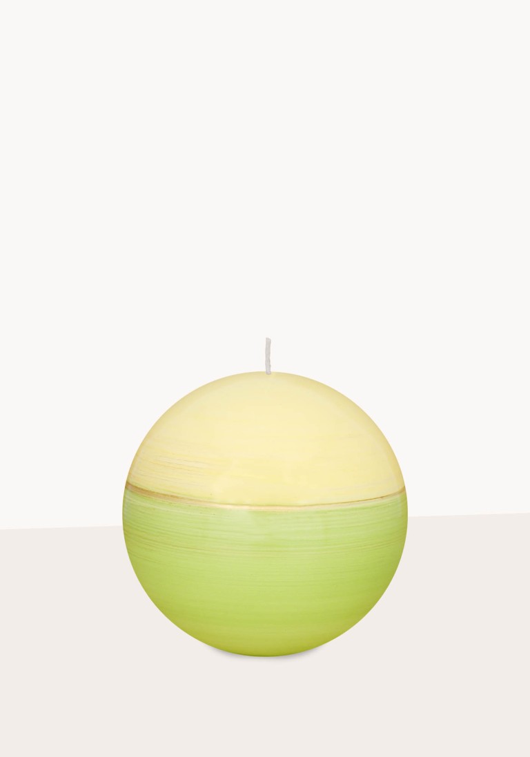 Designkerze "Halo" Kugelkerzen hellgrün