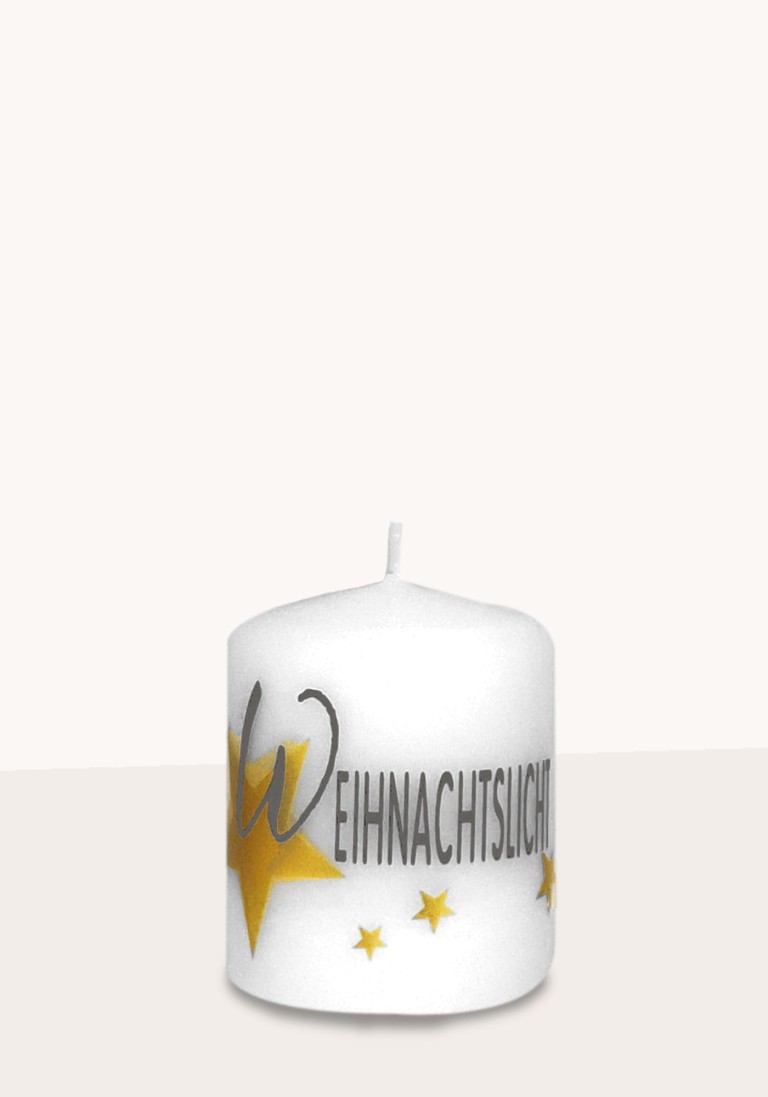 Weihnachtskerze "Weihnachtslicht" 4er-Set