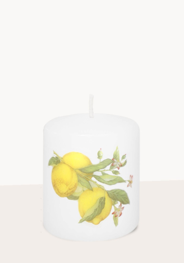 Designkerze "Zitrone" H